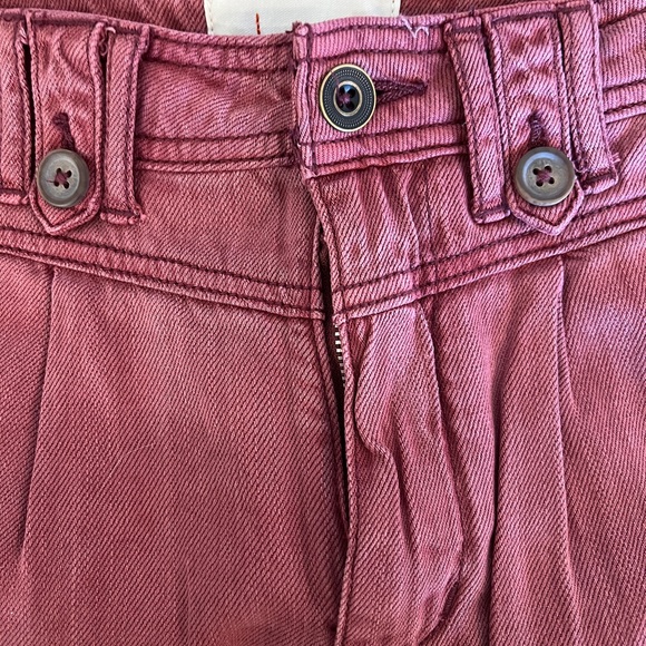 Anthropologie Burgundy Pants - Picture 3 of 4